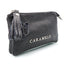 Monedero piel Ungaria negro Caramelo
