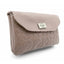 MONEDERO PIEL CIRCULOS DOBLE CON SOLAPA CAMEL | CARAMELO | 1 UNIDAD | 82298920