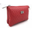 Monedero Piel Napa Trenzado Rojo Caramelo