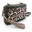 Bolsito Piel Animal Print Bandolera Verde Caramelo