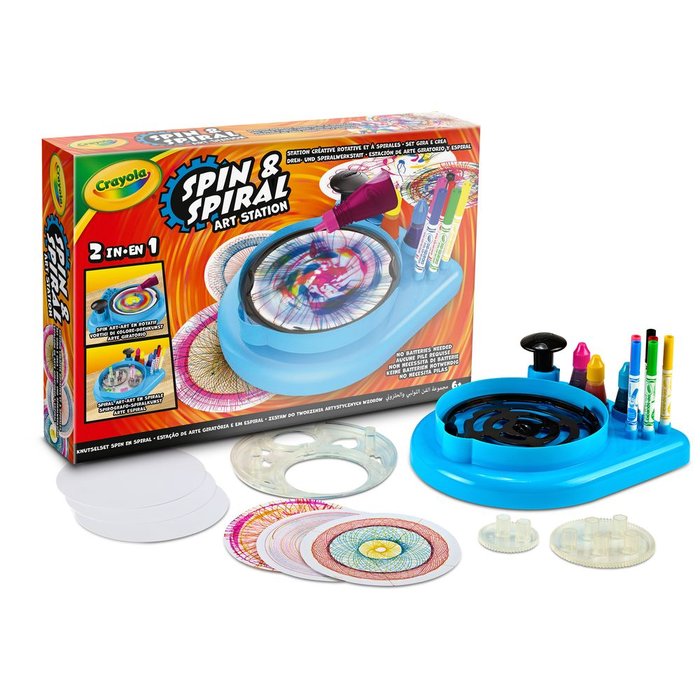 JUEGO SUPER SET GIRA & CREA | CRAYOLA | 1 UNIDAD | 71662276409
