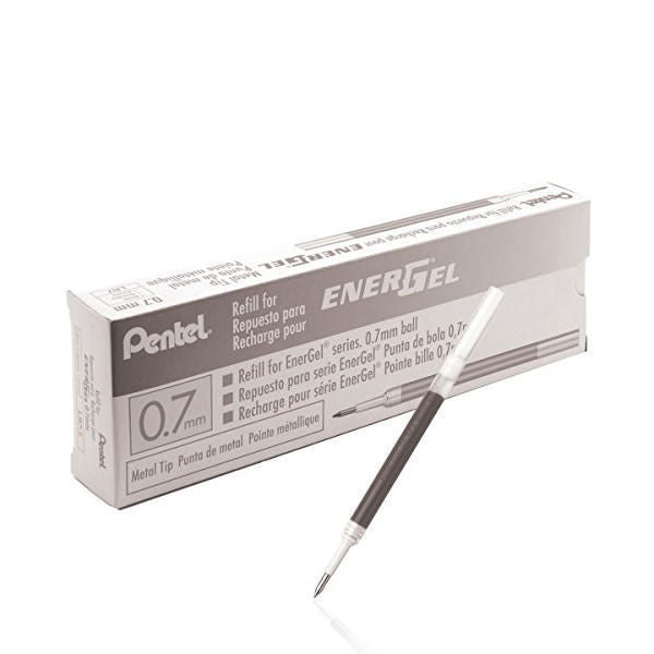 RECAMBIO BOLIGRAFO PENTEL ENERGEL 0,7 LR7 NEGRO | 1 UNIDADES | (PENTEL)