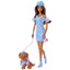 Barbie Twinning Looks muñeca morena con perro