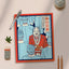 Libreta Yokai Omoikane Cuadrícula Cuquiland