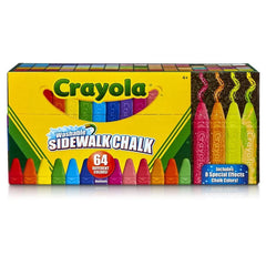 TIZA CRAYOLA SUELO LAVABLES 64 COLORES SURTIDOS | 1 UNIDADES | (CRAYOLA)