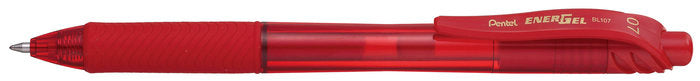 BOLIGRAFO ENERGEL 0,7 RETRACTIL ROJO | 12 UNIDADES | (PENTEL)