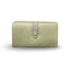 Cartera Piel Mujer Chile Kaki y Taupe DeL 9,5x16cm Marca Travel Fantasy Devota y Lomba