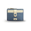 Cartera de Piel Mujer Rabat Azul y Beige Menta Marca Travel Fantasy Menta