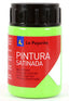 C/6 bote pintura satinada la pajarita verde vivo base latex