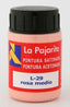 C/6 bote pintura satinada La Pajarita rosa medio base latex