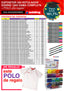 Expositor 320 Rotulador Edding 1200 Gama Completa + Polo