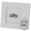 Marco foto mini 5x5 buho blanco Bagutta