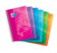 Cuaderno indice alfabetico 11x17cm 50h cuad.5x5 tapa plástico colores surtidos