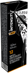 Rotulador Bic Intensity Fine Negro | Bic | Pack 12 Unidades