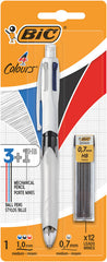 BOLIGRAFO BIC 4 COLORES MULTIFUNCION BLISTER + MINAS 942103 | 1 UNIDADES | (BIC)