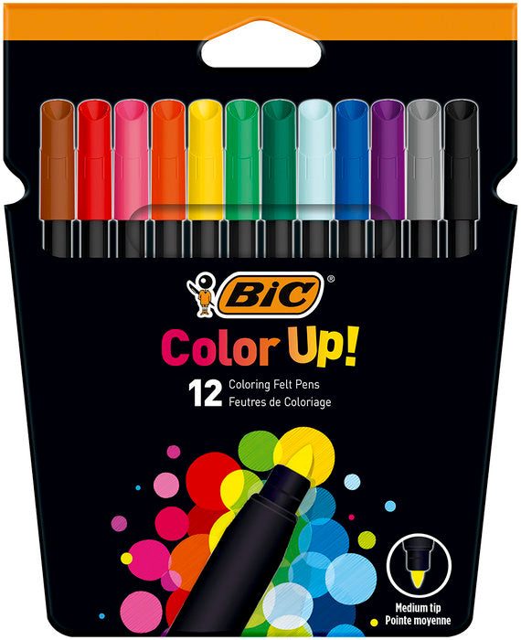 Rotulador Bic Intensity Up 12 Colores Surtidos | Bic | Pack 1 Unidades