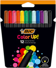 Rotulador Bic Intensity Up 12 Colores Surtidos | Bic | Pack 1 Unidades