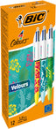 BOLIGRAFO BIC 4C VELOURS | 12 UNIDADES | (BIC)