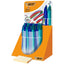 Expositor 30 Bolígrafos Bic 4 Colores Smooth Marca Bic