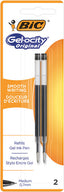 RECAMBIO BOLIGRAFO BIC GELOCITY GEL NEGRO BLISTER 2 UD | 20 UNIDADES | (BIC)