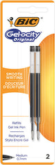 RECAMBIO BOLIGRAFO BIC GELOCITY GEL NEGRO BLISTER 2 UD | 20 UNIDADES | (BIC)