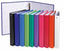 C/10 carpeta a4 4 anillas 30mm carton forrado aquarel colores pastel