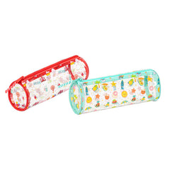 PORTATODO SIMPLE REDONDO TRANSPARENTE ESTAMPADO SURTIDOS | VIQUEL DISEÑO