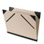 Carpeta dibujo carton con gomas 26x33cm canson brut gris