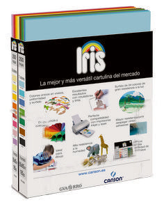 CARTULINA 50X65 IRIS 185G EXP 200H COLORES PALIDOS | 1 UNIDADES | (GUARRO & CANSON)