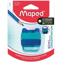 BLISTER SACAPUNTAS KIDYLEARN CONCENTRATION AZUL | 12 UNIDADES | (MAPED)