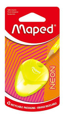 BLISTER SACAPUNTAS IGLOO 1 ORIFICIO NEON AMARILLO | 1 UNIDADES | (MAPED)