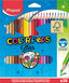 LAPIZ MAPED STAR 24 COLORES SURTIDOS | 1 UNIDADES | (MAPED)