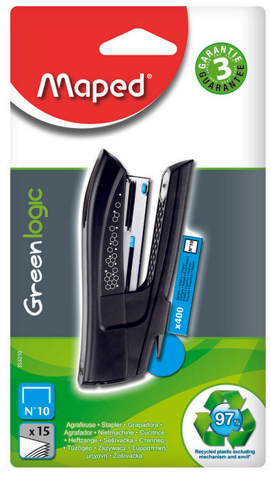 GRAPADORA GREENLOGIC POCKET Nø10 BLISTER | 24 UNIDADES | (MAPED)