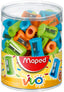 Expositor 75 afilalapices plastico un uso vivo surtido