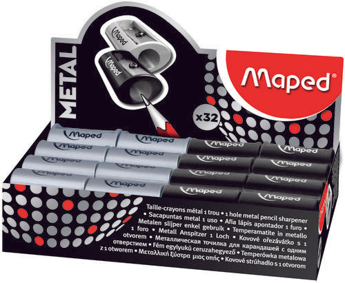 EXPOSITOR 32 AFILALAPIZ MAPED SATELITE METALICO | 32 UNIDADES | (MAPED)