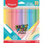 Lápiz Maped Colorpeps 24 Colores Pastel
