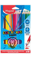 Estuche 18 Lapices de Colores Color'peps Strong Maped