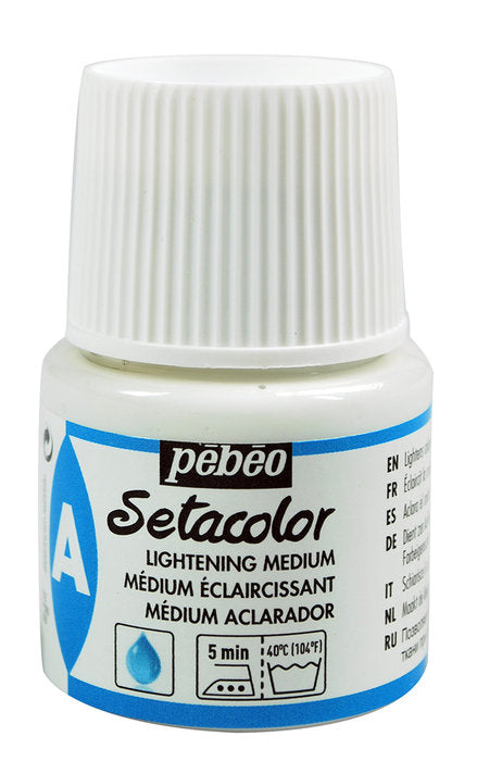 PINTURA SETACOLOR AUXILIARES 45 ML MEDIUM ACLARADOR | PEBEO | ENVASE 5 UDS. UNIDAD | 33167863910148
