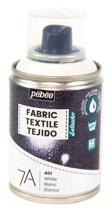 PINTURA TEXTIL PINTURA TEXTIL 7A SPRAY 100ML BLANCO | PEBEO | 1 UNIDAD | 3167868054013