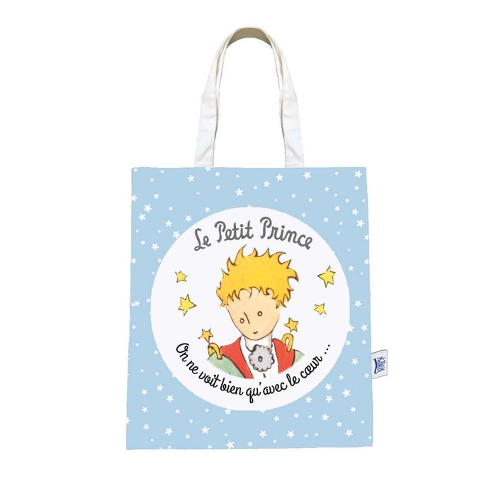 BOLSA DE TELA EL PRINCIPITO CON ESTRELLAS | ENESCO