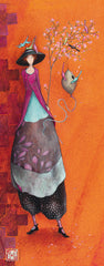 MARCAPAGINAS NARANJA CHICA SOMBRERO GAELLE BOISSONNARD | 6 UNIDADES | (PICTURA)