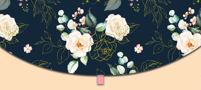 SOBRE DE REGALO ROSA CON FLORES | 6 UNIDADES | (PICTURA)