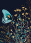 Cuaderno grapado A5 Pictura Mariposa Verde, pack 3 unidades