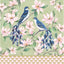 Tarjeta Felicitacion Arabesco Pareja Pájaros PICTURA 16x16 cm