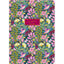 Cuaderno A5 Tapa Rígida Ciruela Pájaros Flores Pictura