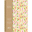 Cuaderno A5 Espiral Naturelles Estampado Floral 128 H Rayad PICTURA