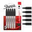 Blister 5 Rotuladores Sharpie Permanente Punta Fina Negro