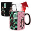 TAZA HEAT TERMICA 460ML DEMON SLAYER SLAYERS CAJA 2UDS | ABYSSE | ENVASE 2 UDS. UNIDAD | 23665361075046