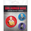 Paquete de Insignias Saitama, Genos y Sonic One Punch Man ABYSSE