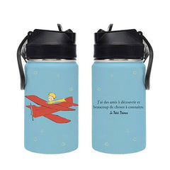 BOTELLA PLASTICO INFANTIL Y PAJITA 350ML EL PRINCIPITO AVIO | KIUB | 1 UNIDAD | 3700572773056